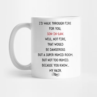 son in Law quote Mug